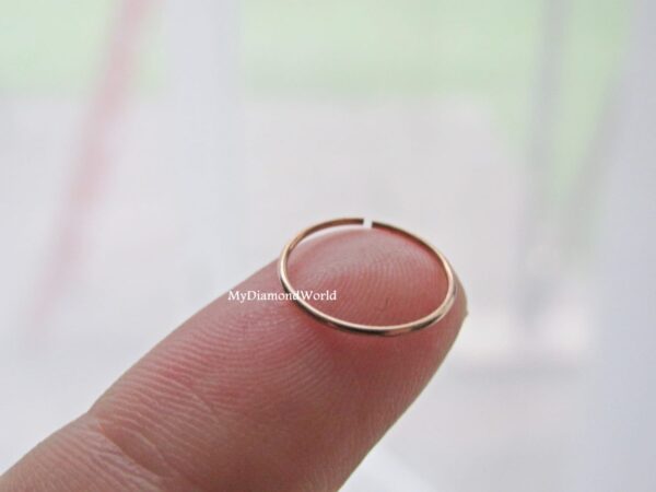 20g Cartilage Earring Helix Ring Hoop, Simple Cartilage Hoop, Silver Septum/Nose/Cartilage/Helix/Tragus Ring Hoop Nose Hoop, Nose Ring