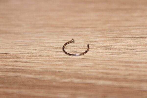 6mm Rose Gold Cartilage Earring Helix Ring Hoop  Septum/Nose/Cartilage/Helix/Tragus Ring Hoop Nose Hoop, Nose Ring