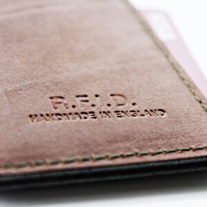 Men's RFID BlOCKING Ultra Slim Genuine Leather Credit Card Holder Wallet Mini Card Case Perfect gift Minimalist card holder RFID